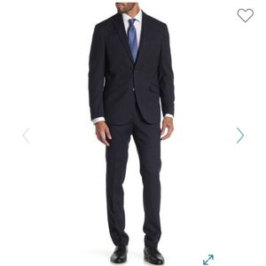 Kenneth Cole 2 pc striped suit